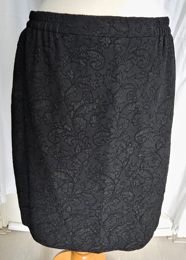 Nieuw, rok, zwart, maat 44. Taille 37 cm zonder uit te rekke, Zwart, Maat 42/44 (L), Nieuw, Ophalen of Verzenden