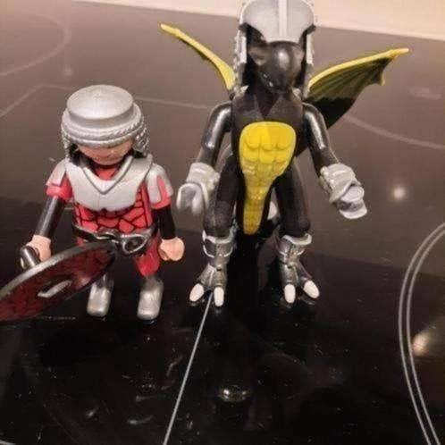 Playmobiel draak en ridder, Kinderen en Baby's, Speelgoed | Playmobil, Verzenden, Zo goed als nieuw
