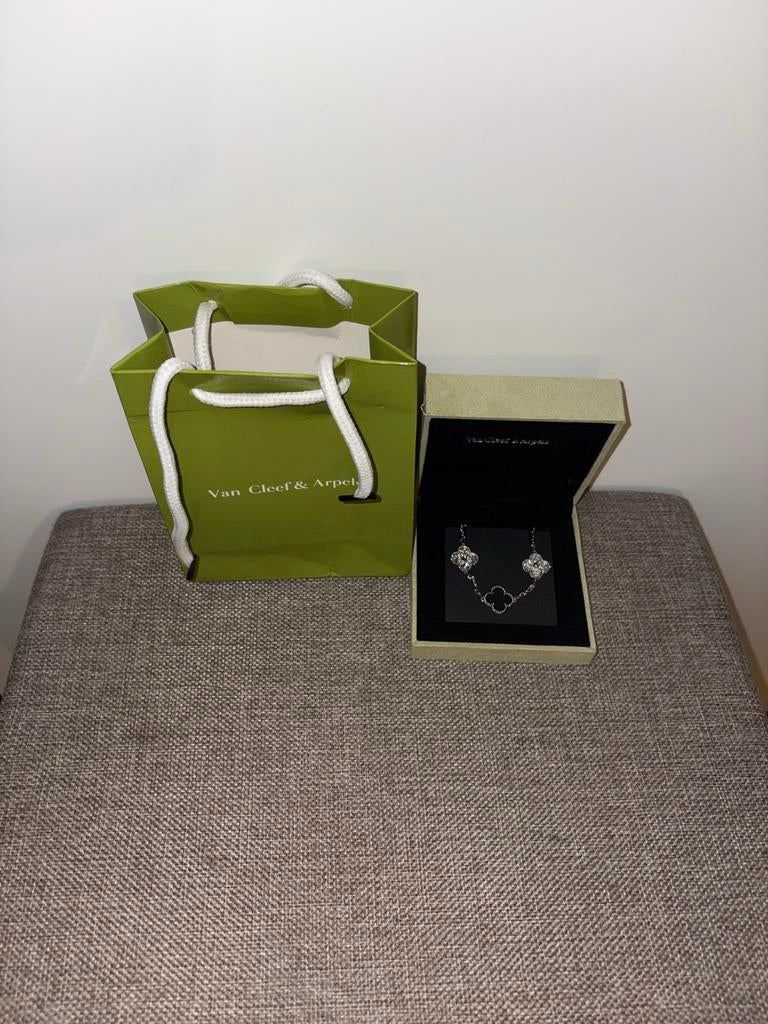Armbandje Van Cleef & Arpels, Overige materialen, Gebruikt, Zwart, Ophalen of Verzenden