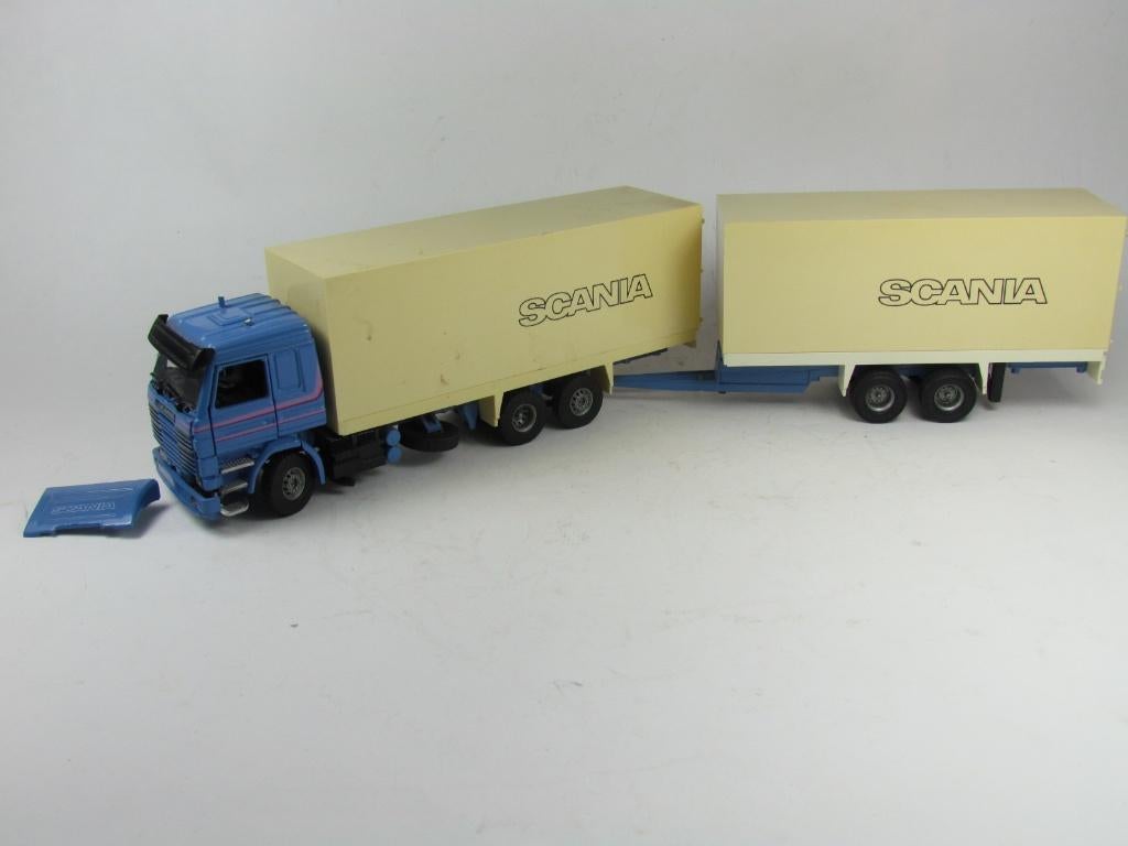 Tekno Scania R143M volumecombi., Ophalen of Verzenden, Gebruikt, Bus of Vrachtwagen, Tekno