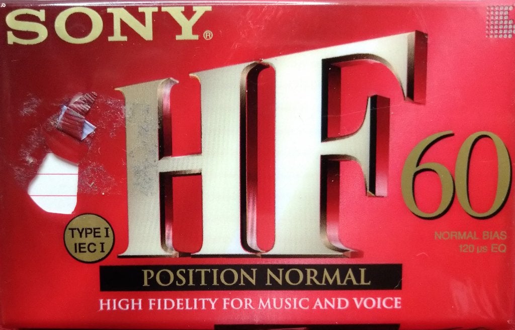 Sony HF Position Normal IEC I 60 Tape (cassettebandje), Overige genres, 1 bandje, Ophalen of Verzenden, Nieuw in verpakking