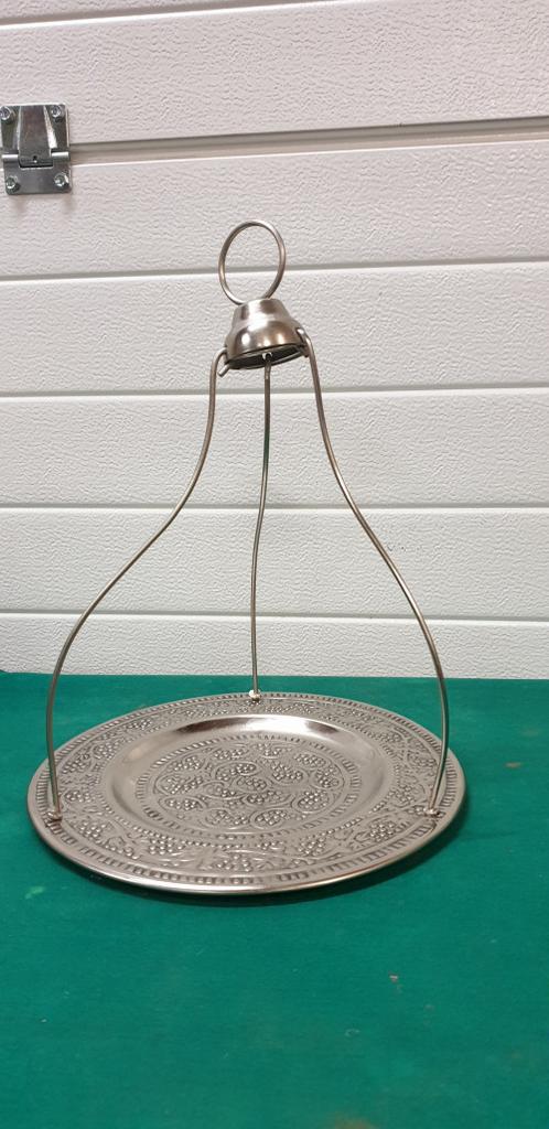 dienblad zilverkleurig, Ophalen of Verzenden, 'T Olde Gre-j, Info@toldegrej.nl, Endepoelstraat 20f Didam