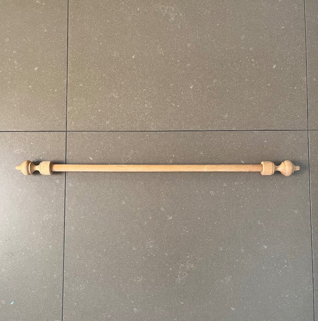 Ophangstok hout lang - 50 cm | wandhanger / poster, Ophalen of Verzenden, A1 t/m A3, Film en Tv