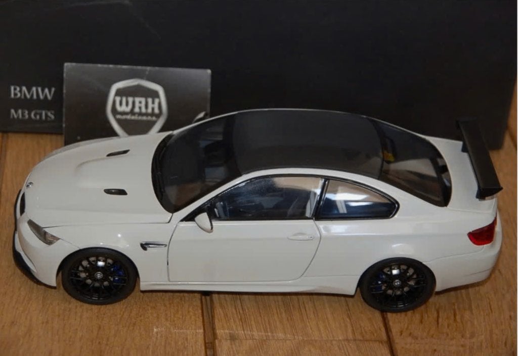 1:18 BMW M3 E92 GTS white Kyosho fully open in doos WRH, Hobby en Vrije tijd, Modelauto's | 1:18, Verzenden, Zo goed als nieuw