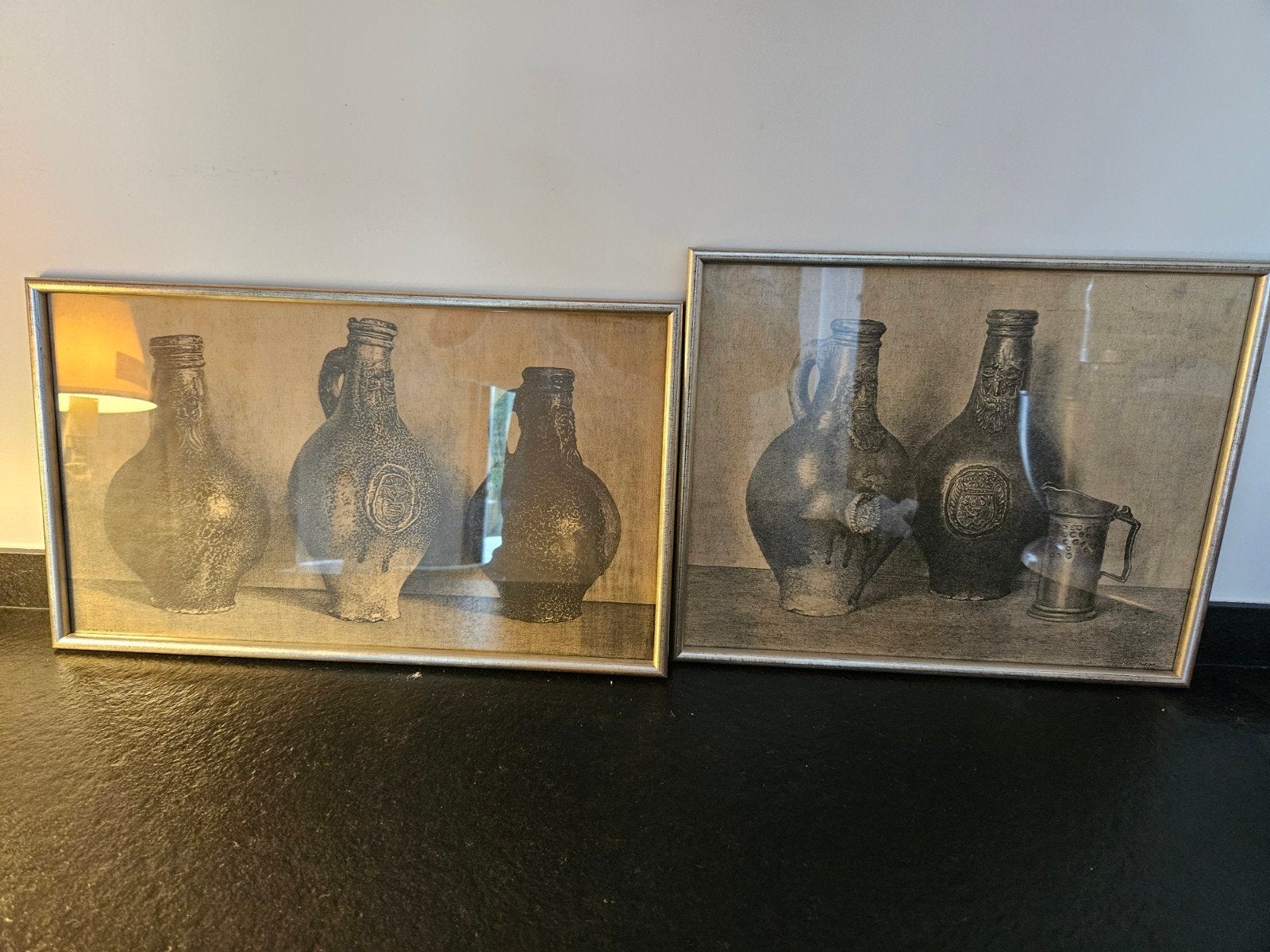 Set van 2  litho's  willem Hendrik Mühlstaff, Ophalen of Verzenden