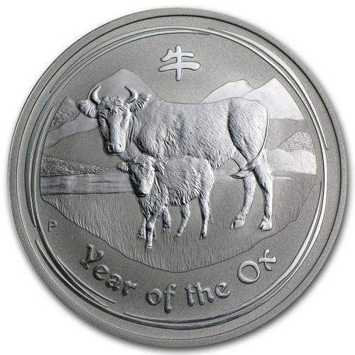 LUNAR II – YEAR OF THE OX – 1/2 KG 2009 (1.535 OPLAGE), Ophalen of Verzenden, Zilver