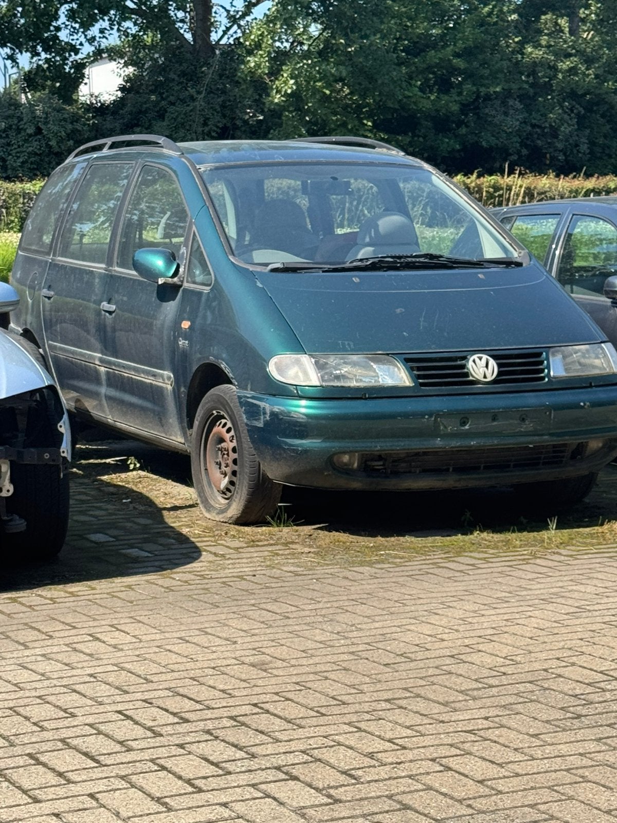 VW Sharan VR6 complete grijze interieur 6 persoons, Auto-onderdelen, Interieur en Bekleding, Ophalen, Gebruikt