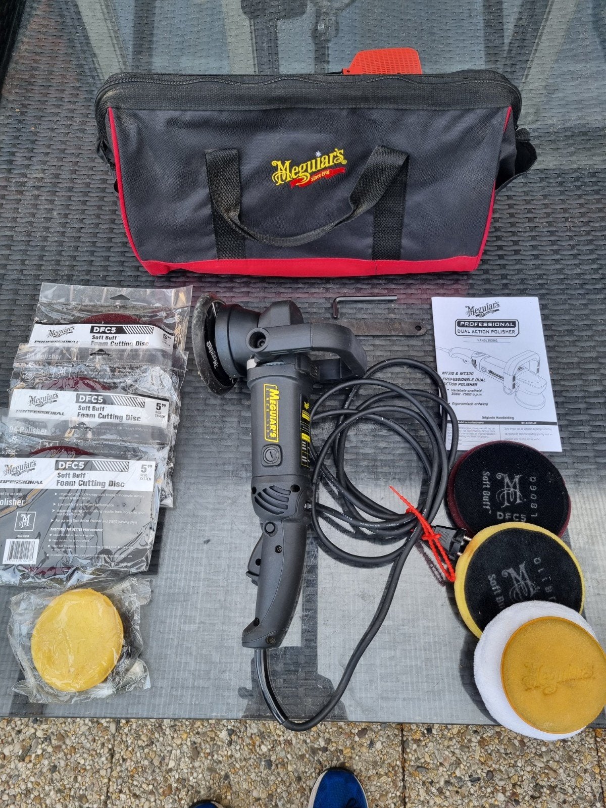 Poetsmachine, polisher van Meguiars, Auto diversen, Ophalen