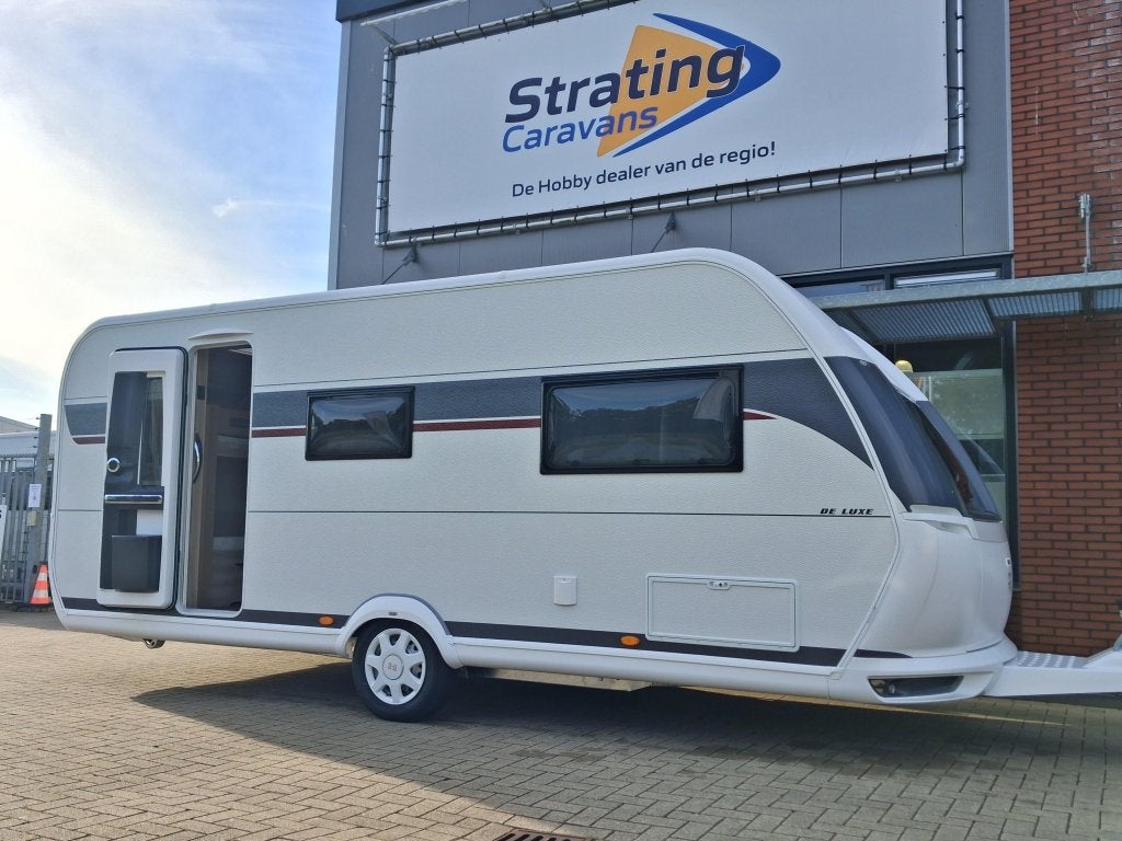 Hobby De Luxe 540 KMFE MODEL 2027, Caravans en Kamperen, Schokbreker, Bedrijf, Tot en met 6, 1250 - 1500 kg