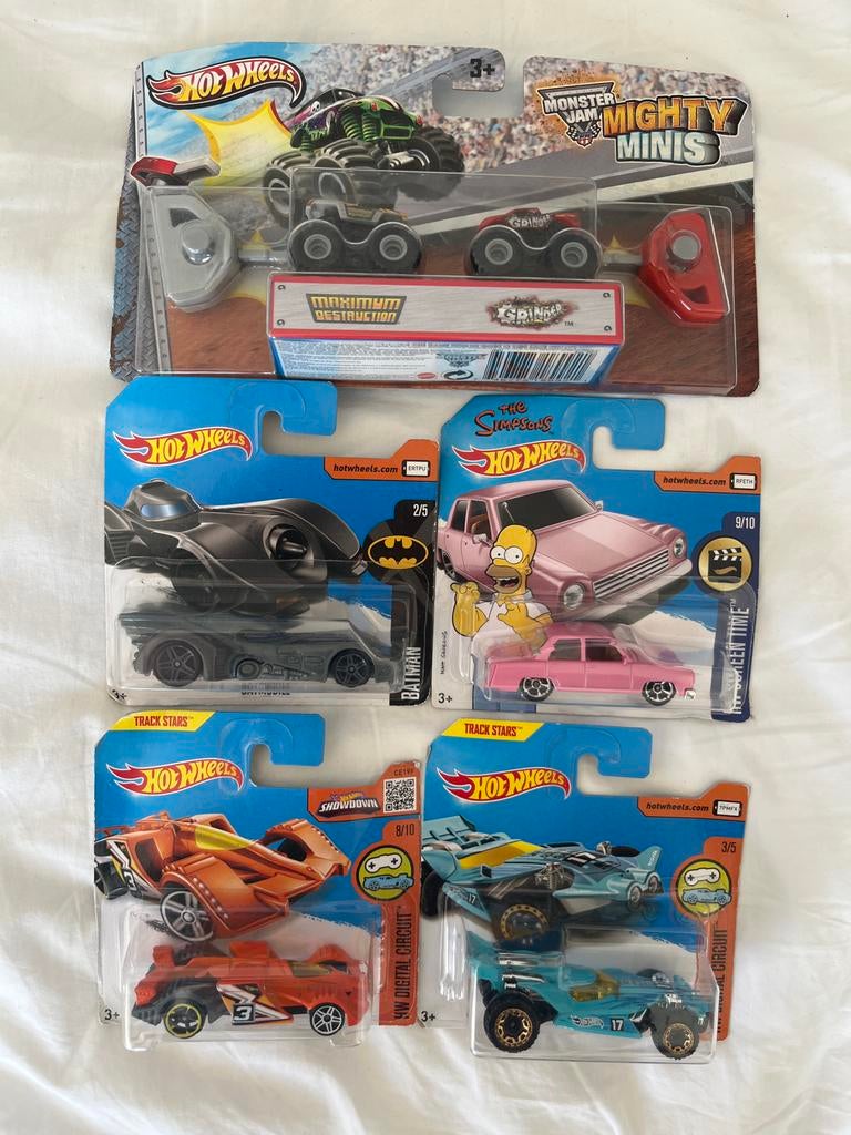 Verschillende Hot Wheels auto's, Ophalen of Verzenden, Nieuw, Auto, Hot Wheels