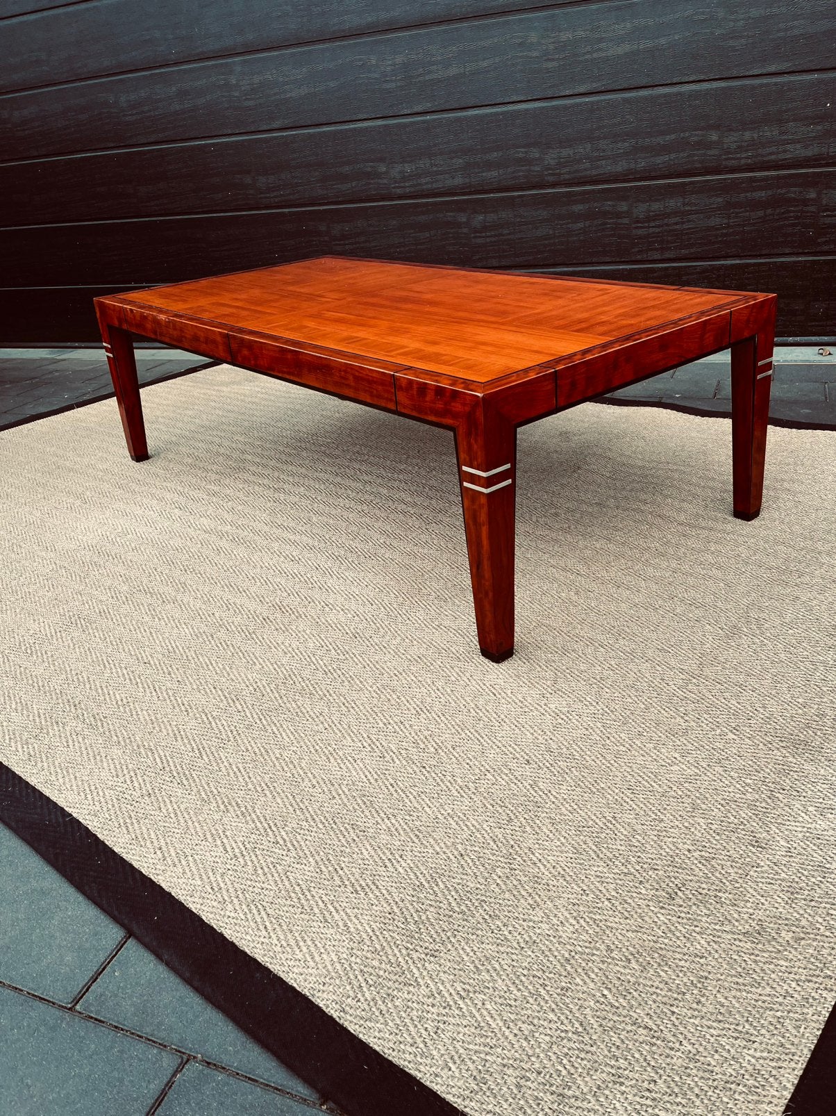 Schuitema decoforma salontafel Harrison.   Artdeco, Huis en Inrichting, Ophalen, 100 tot 150 cm, Kersenhout, Artdeco