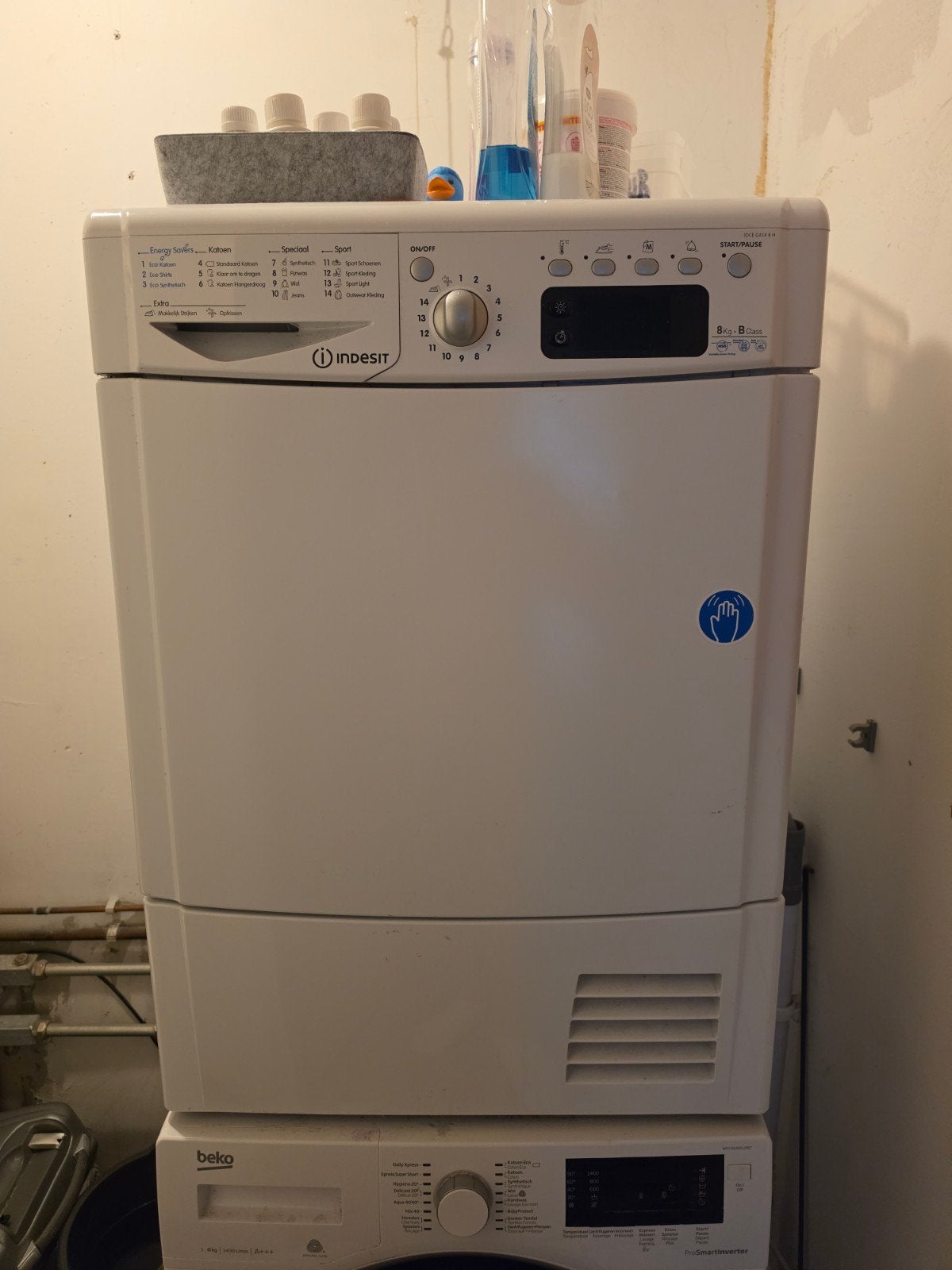 Indesit IDCE G45X B H Condensdroger 8kg