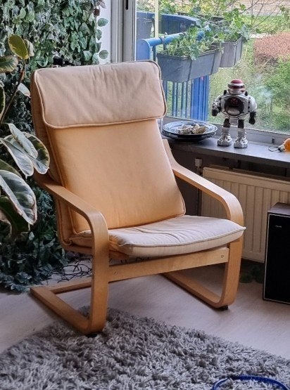 IKEA Poäng stoel, Ophalen, Gebruikt, Overige kleuren, Eén