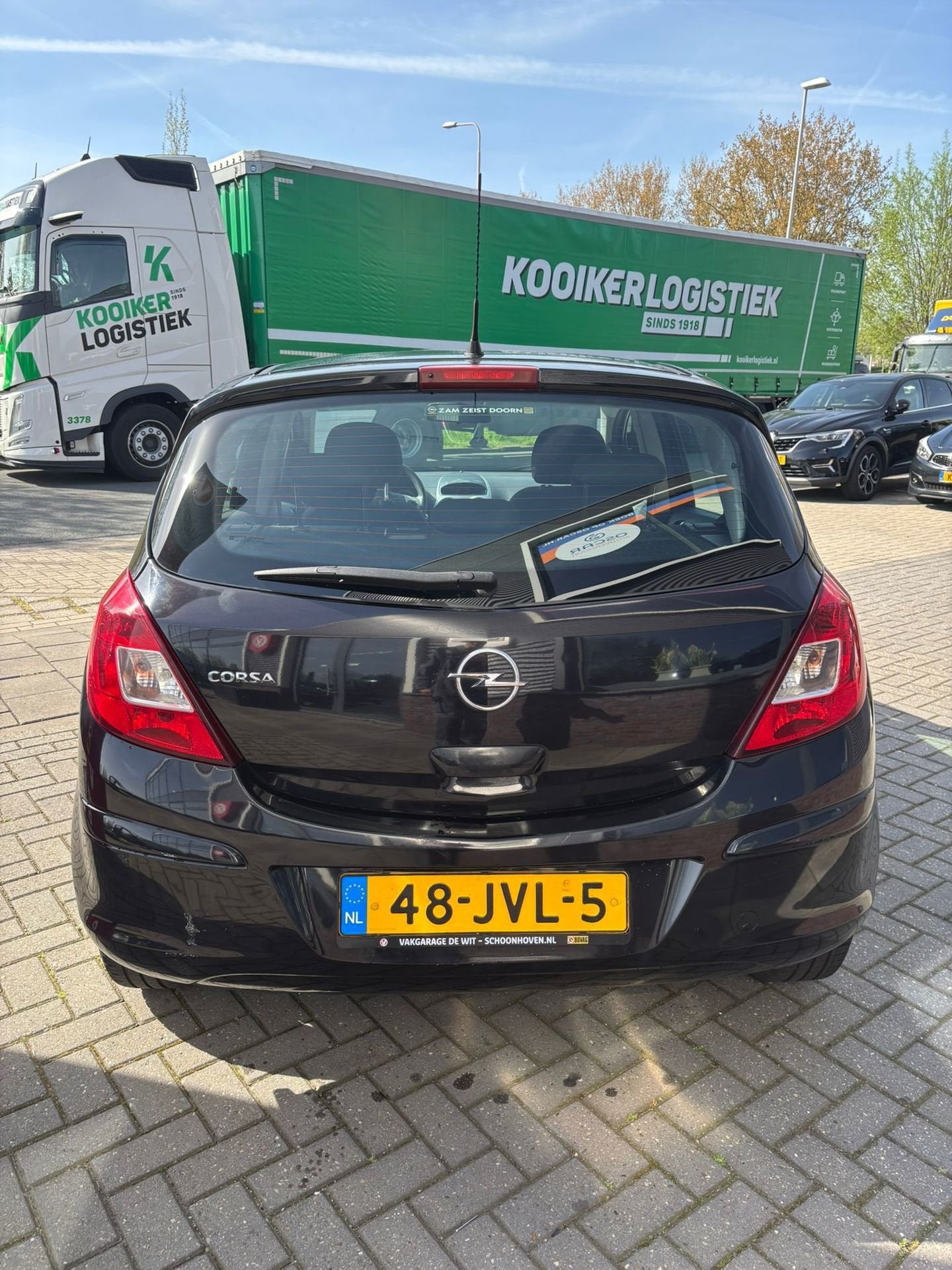 Opel Corsa 1.2-16V Edition / Automaat / Airco / Radio, Stof, Gebruikt, Zwart, 4 cilinders