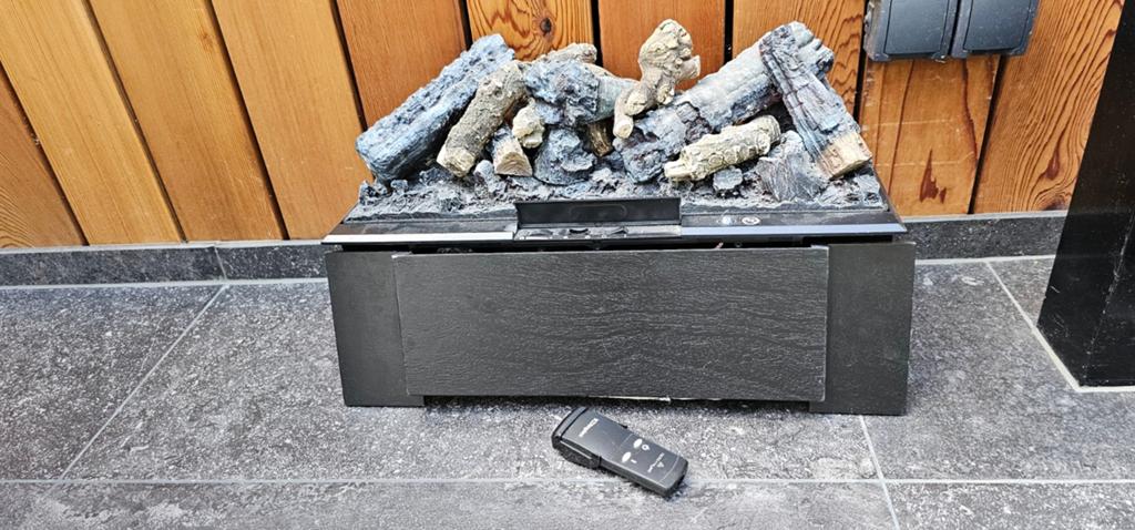 Dimplex Opti-Myst waterdamphaard, Ophalen, Gebruikt, Inbouwhaard, Elektrische haard