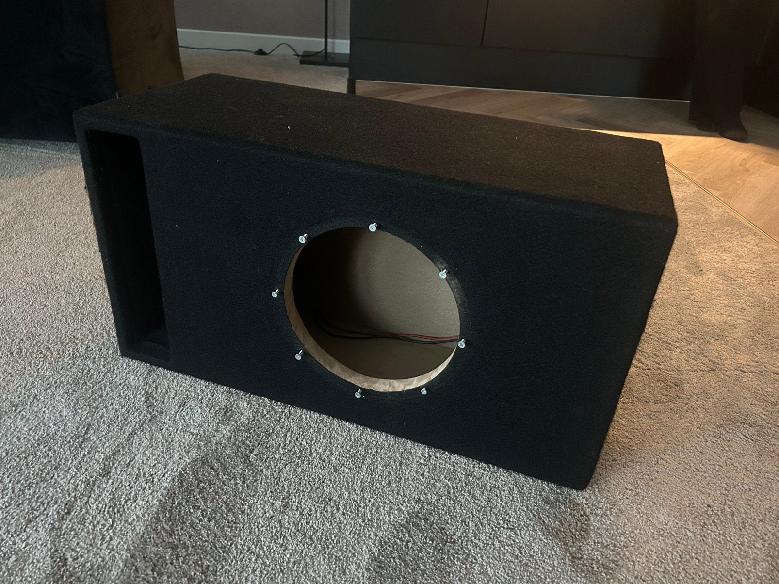 10 inch subwoofer behuizing!, Auto diversen, Ophalen, Zo goed als nieuw
