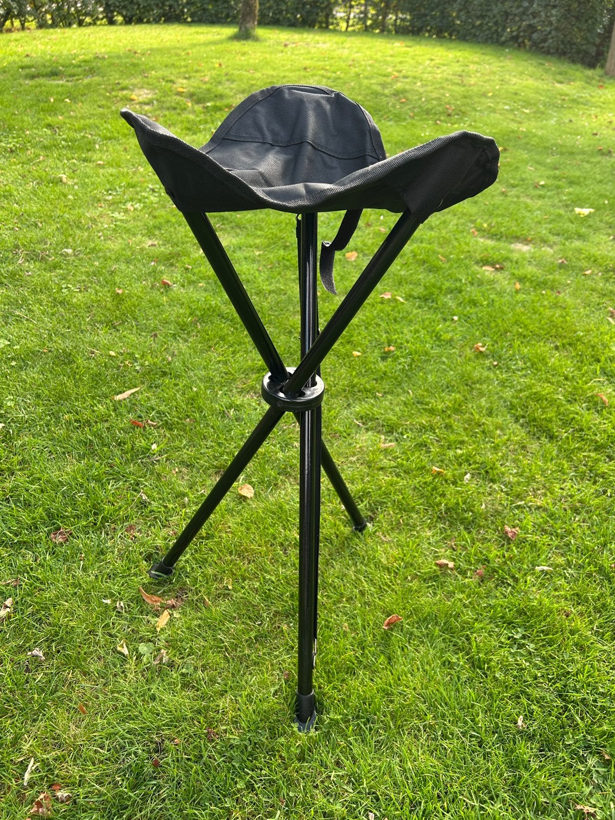 Vouwstoel zwart Human Nature - Lichtgewicht en compact, Ophalen, Zo goed als nieuw, Campingstoel