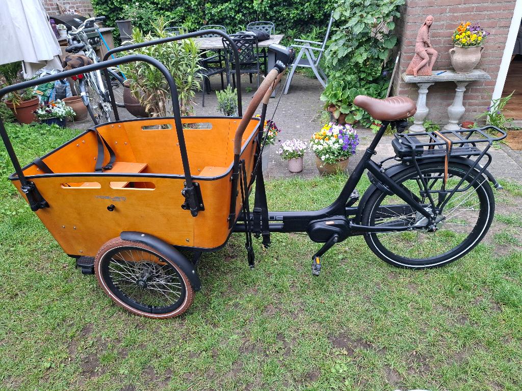 Elektrische bakfiets vogue carry3 (direct trapondersteuning), Fietsen en Brommers, Ophalen, Zo goed als nieuw, Overige merken