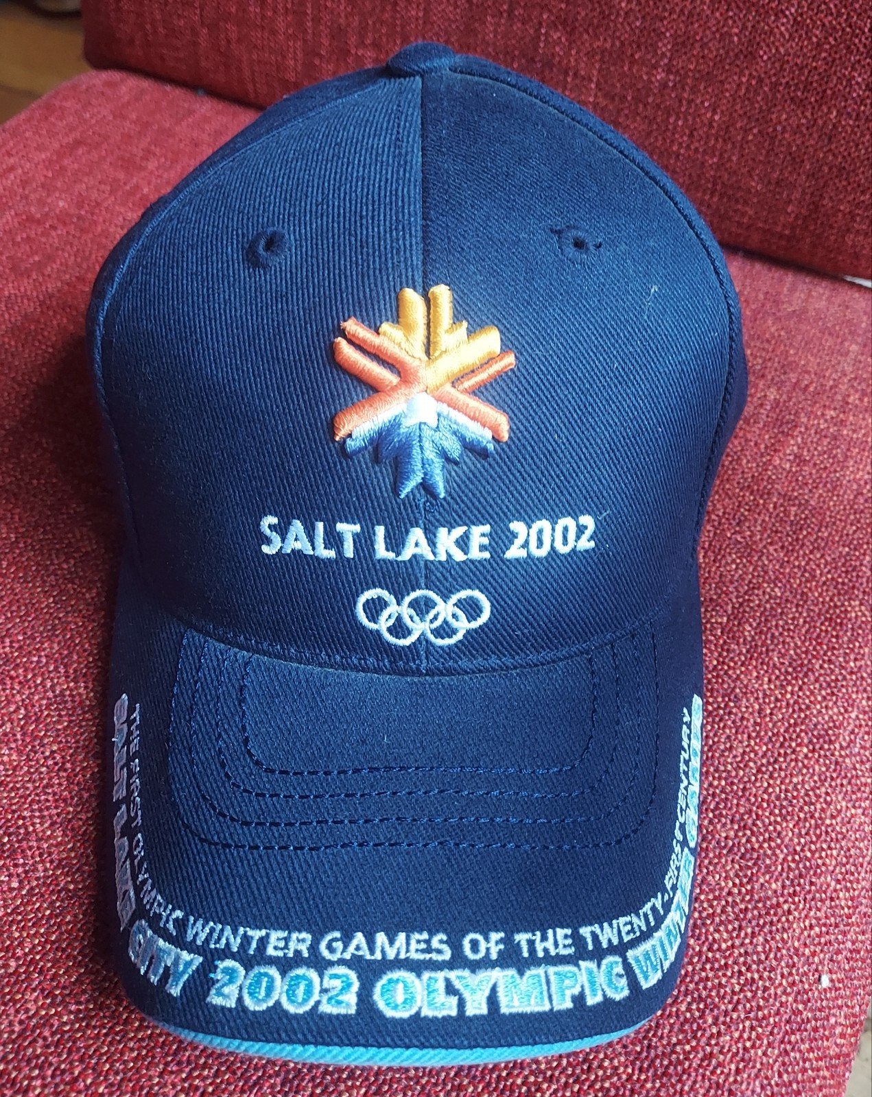 Salt Lake 2002 Olympische Spelen Pet – American Needle, Ophalen of Verzenden, Zo goed als nieuw, Buitenlandse clubs, Pet of Muts
