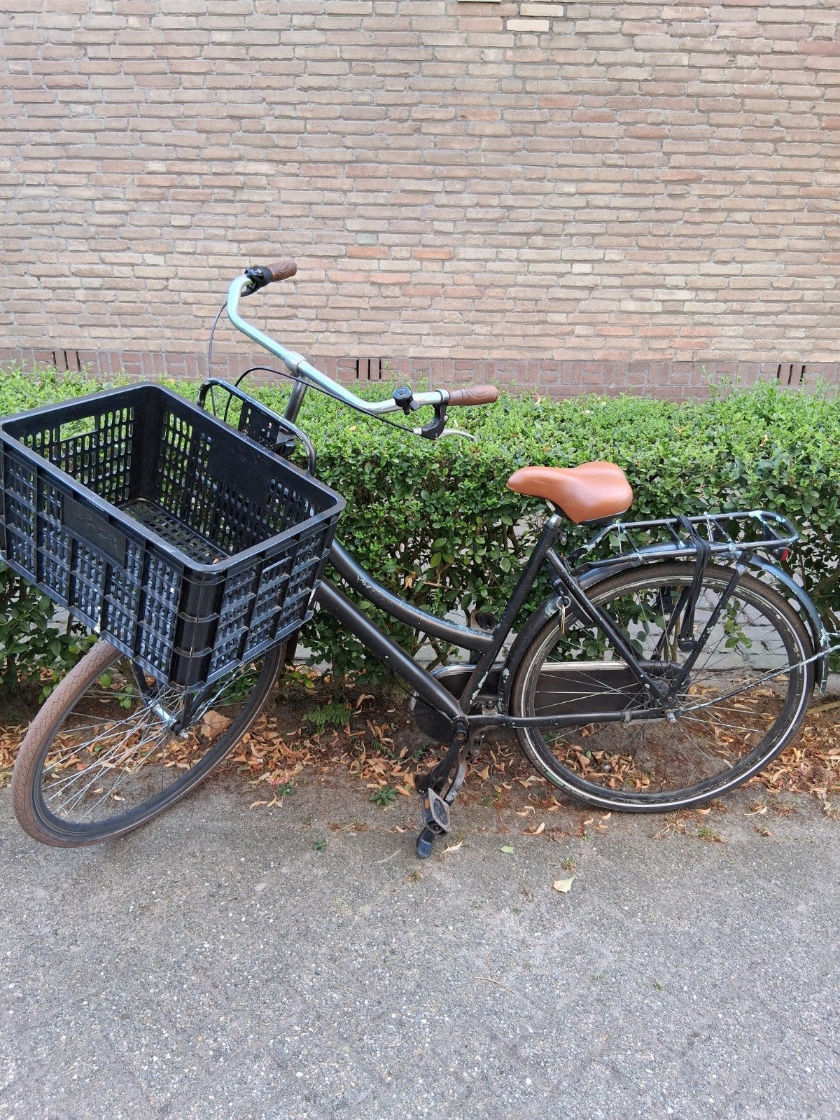 Gebruikte damesfiets met mand, Sparta, Velgrem, Versnellingen, Ophalen of Verzenden