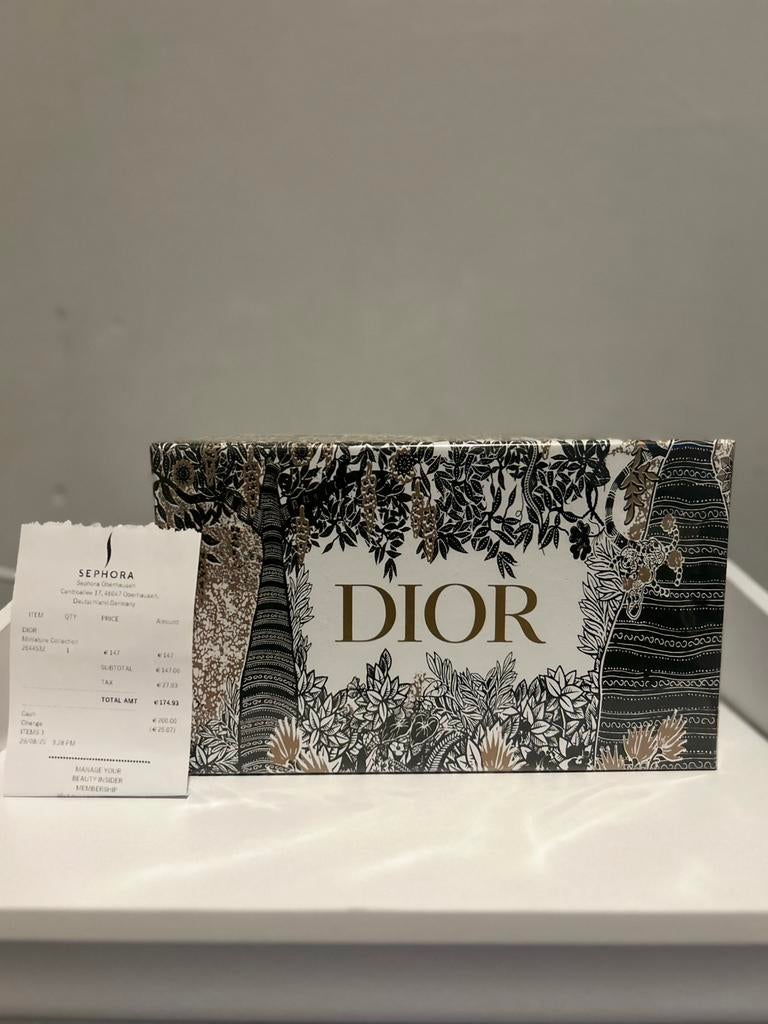 Dior Miniaturen Parfum Set – 4x 30ml, Verzenden, Nieuw