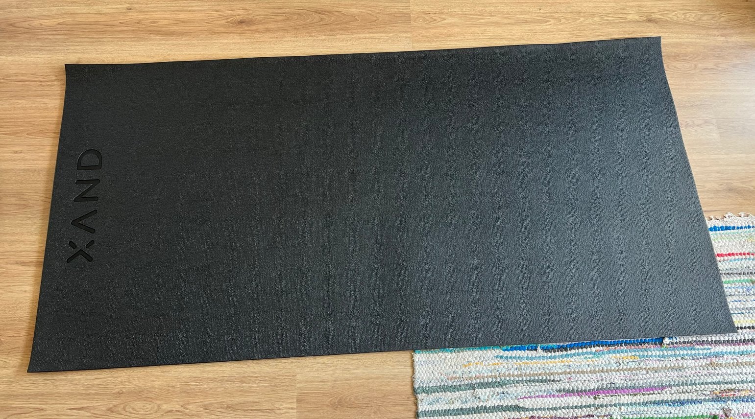 XAND Trainingsmat 182x91 cm, 6mm dik - Indoor Fietstrainer, Ophalen, Zo goed als nieuw, Fitnessmat