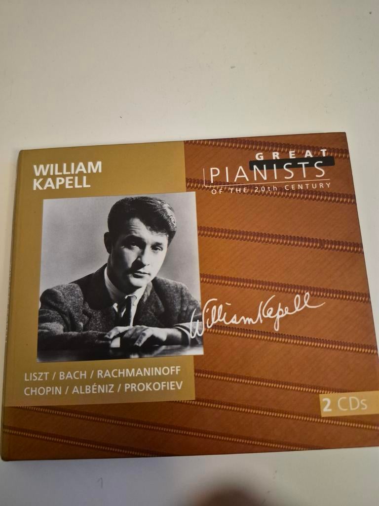 William Kapell - Great Pianists of the 20th Century (2CDs), Boxset, Modernisme tot heden, Ophalen of Verzenden, Zo goed als nieuw