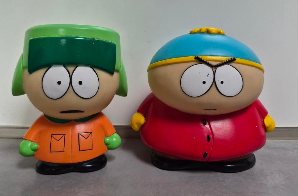 South Park Figuren: Kyle en Cartman, Ophalen of Verzenden, Gebruikt