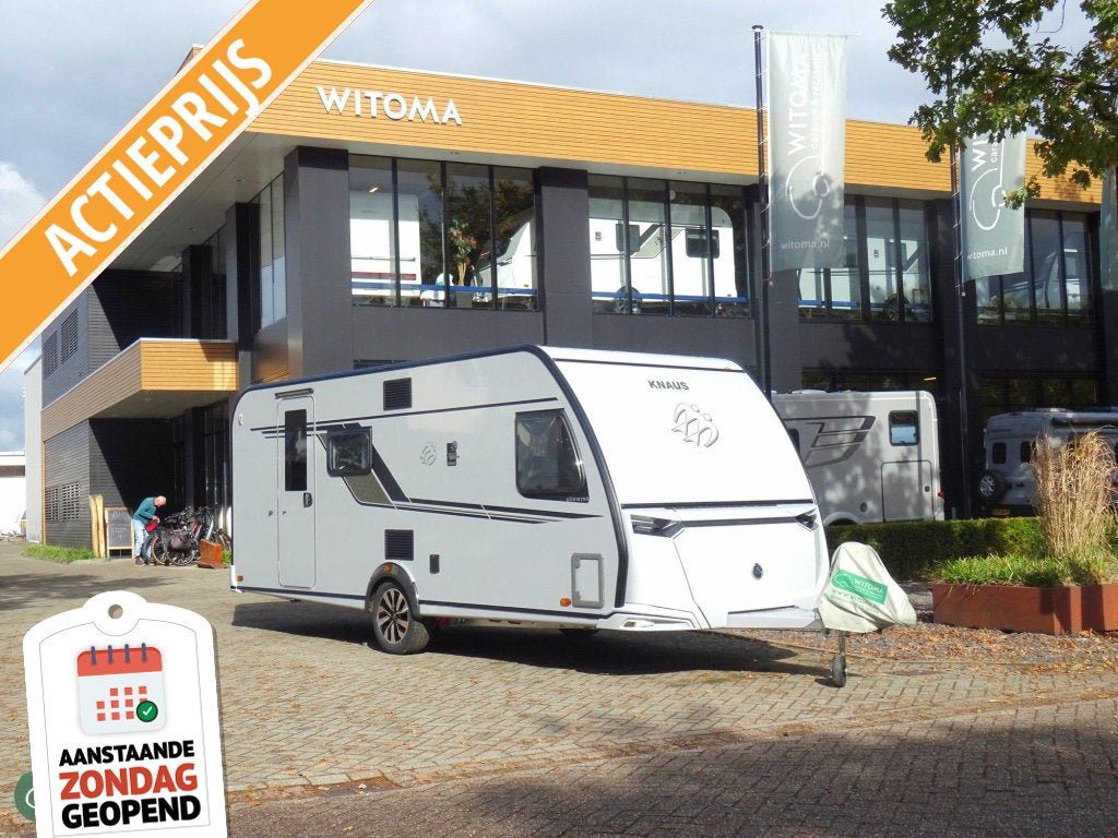 Knaus Sudwind Black Selection 540 FDK 3 stapelbed 2027, Dwars-stapelbed, Bedrijf, Treinzit, Meer dan 6