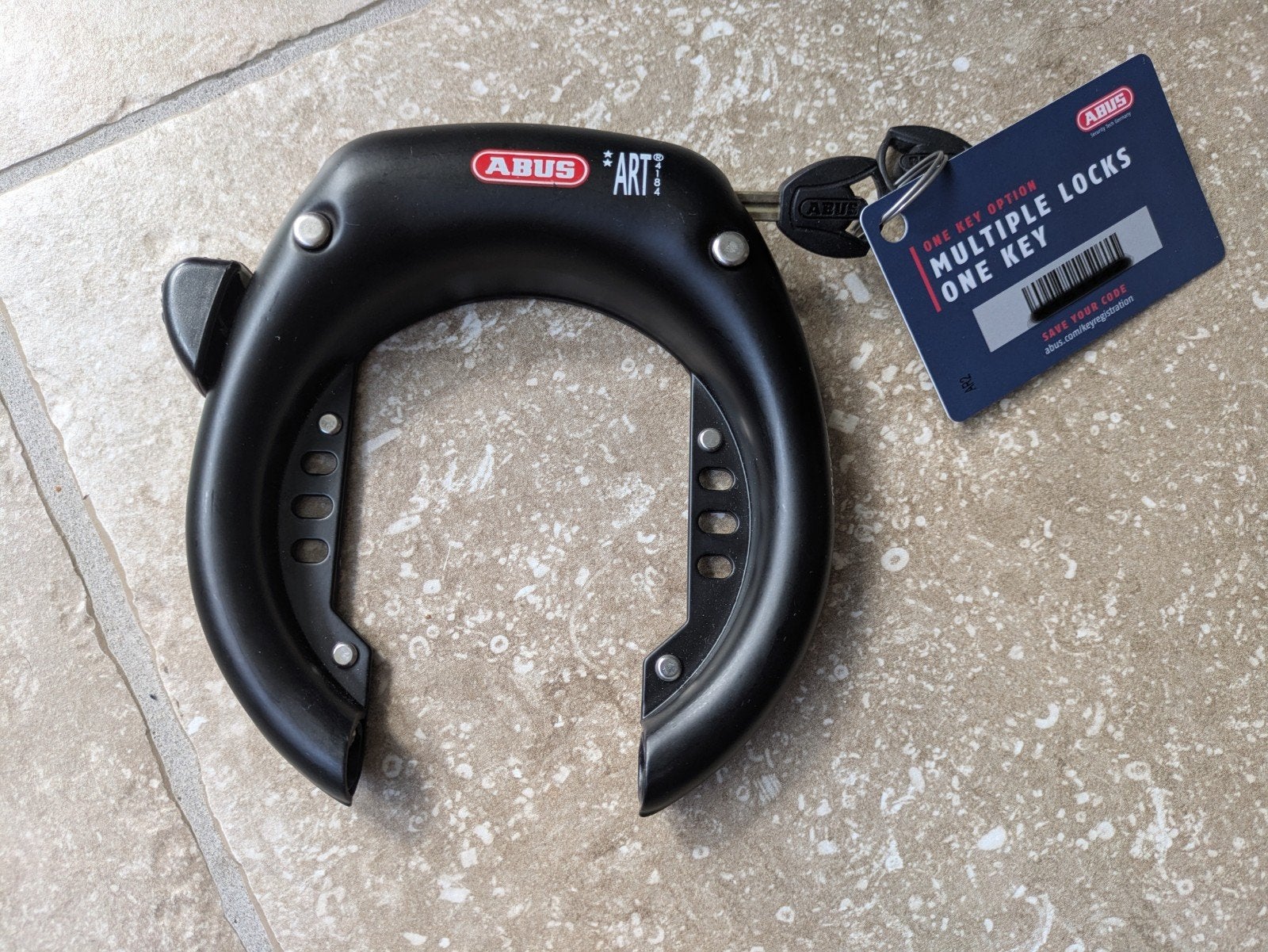 ABUS 5755 Shield XPLUS ART2 Ringslot - Zo goed als nieuw, Ophalen of Verzenden, Nieuw, Ringslot
