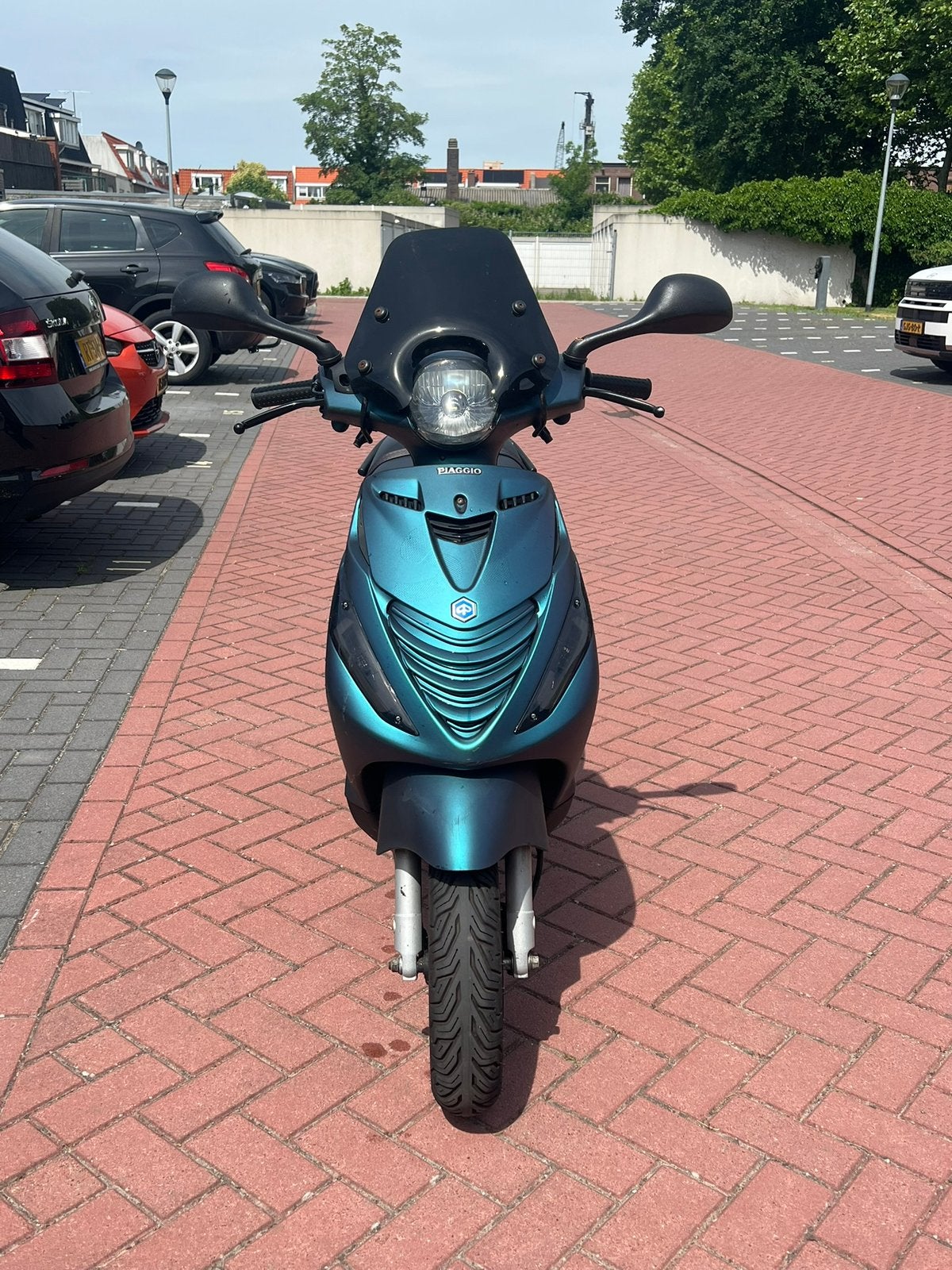 Piaggo Zip 4T iGet 2023, Fietsen en Brommers, Scooters | Piaggio, Ophalen, Maximaal 45 km/u, Zip, Zo goed als nieuw