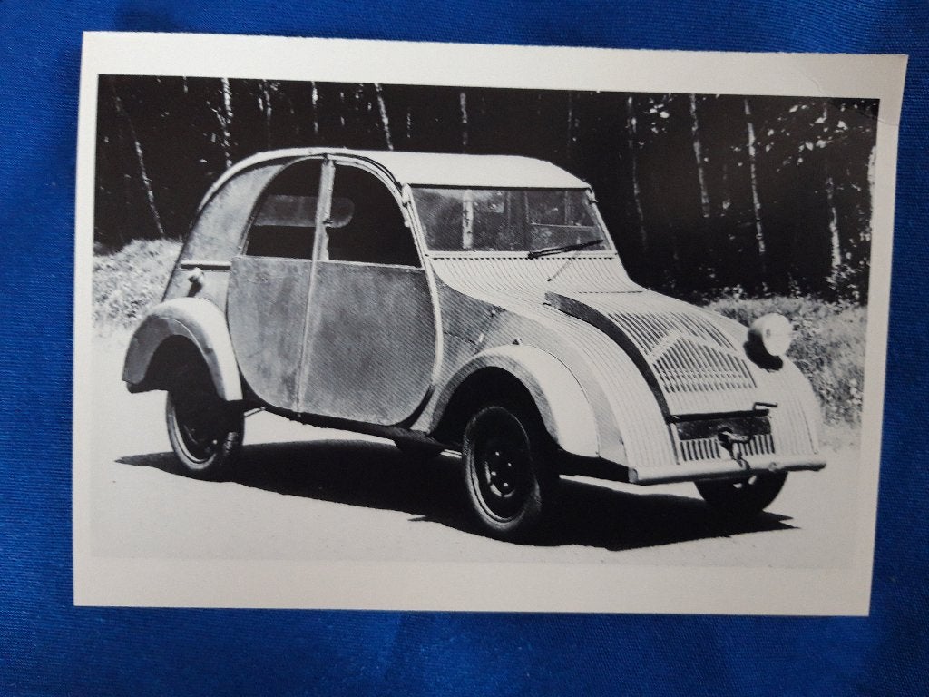 Citroën 2CV Proto 1936 - kaart Dwergauto – Kleinwagen, Ophalen of Verzenden, 1920 tot 1940, Ongelopen, Voertuig