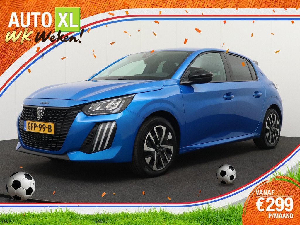 Peugeot 208 Hybrid 123 PK Aut. Sport Trekhaak Stoelverw. Car, Auto's, Peugeot, Bedrijf, Te koop, ABS, Airbags, Airconditioning