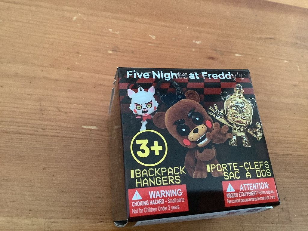 Five Nights at Freddy's backpackhanger mysterybox. Nieuw, Ophalen of Verzenden, Nieuw