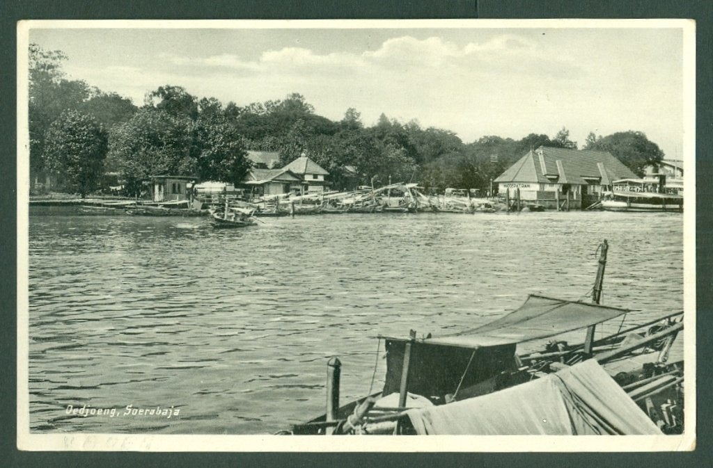 AK Nederlands Indie Soerabaia Oedjoeng, Verzamelen, Ophalen of Verzenden, 1920 tot 1940, Gelopen, Gelderland