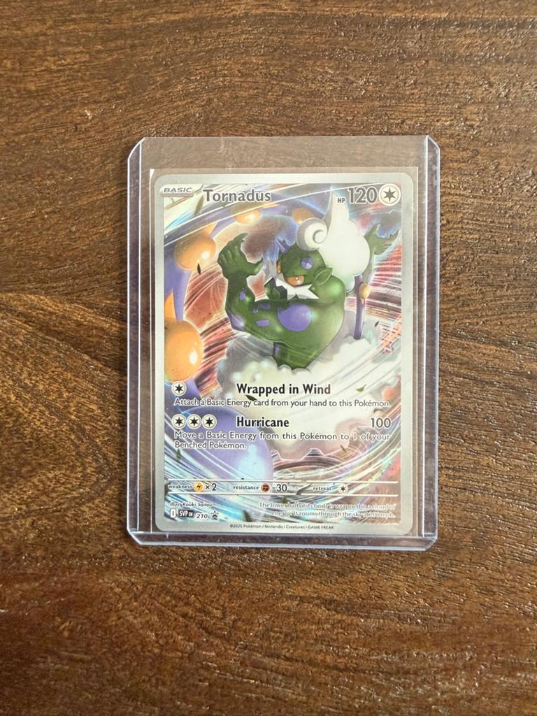 Tornadus V (Full Art), Ophalen of Verzenden, Zo goed als nieuw, Losse kaart, Foil