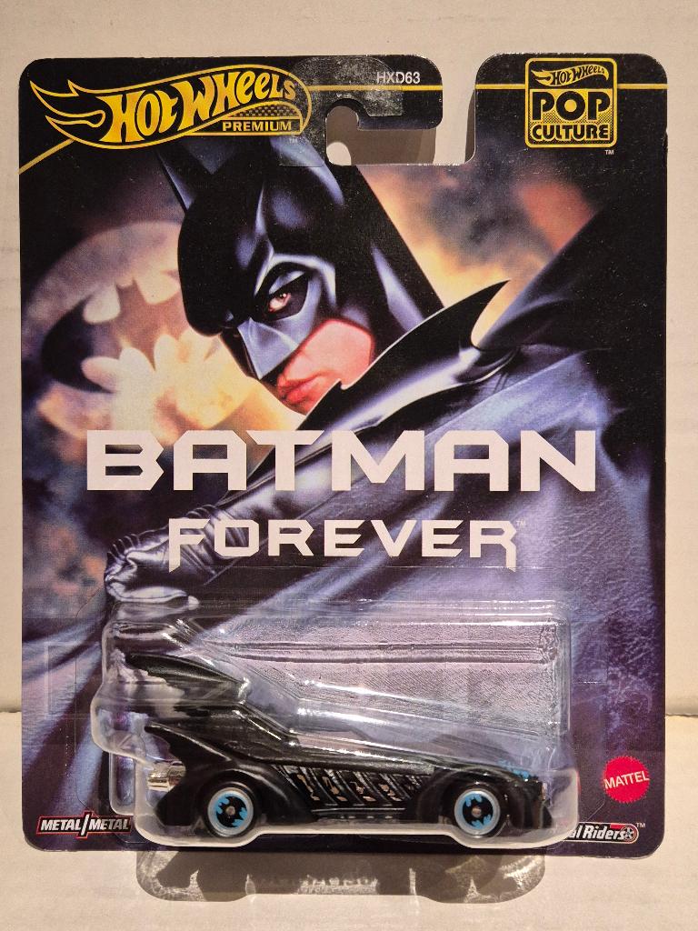 Hotwheels Premium 1/64 Batman Forever Batmobile, Ophalen of Verzenden, Nieuw, Auto