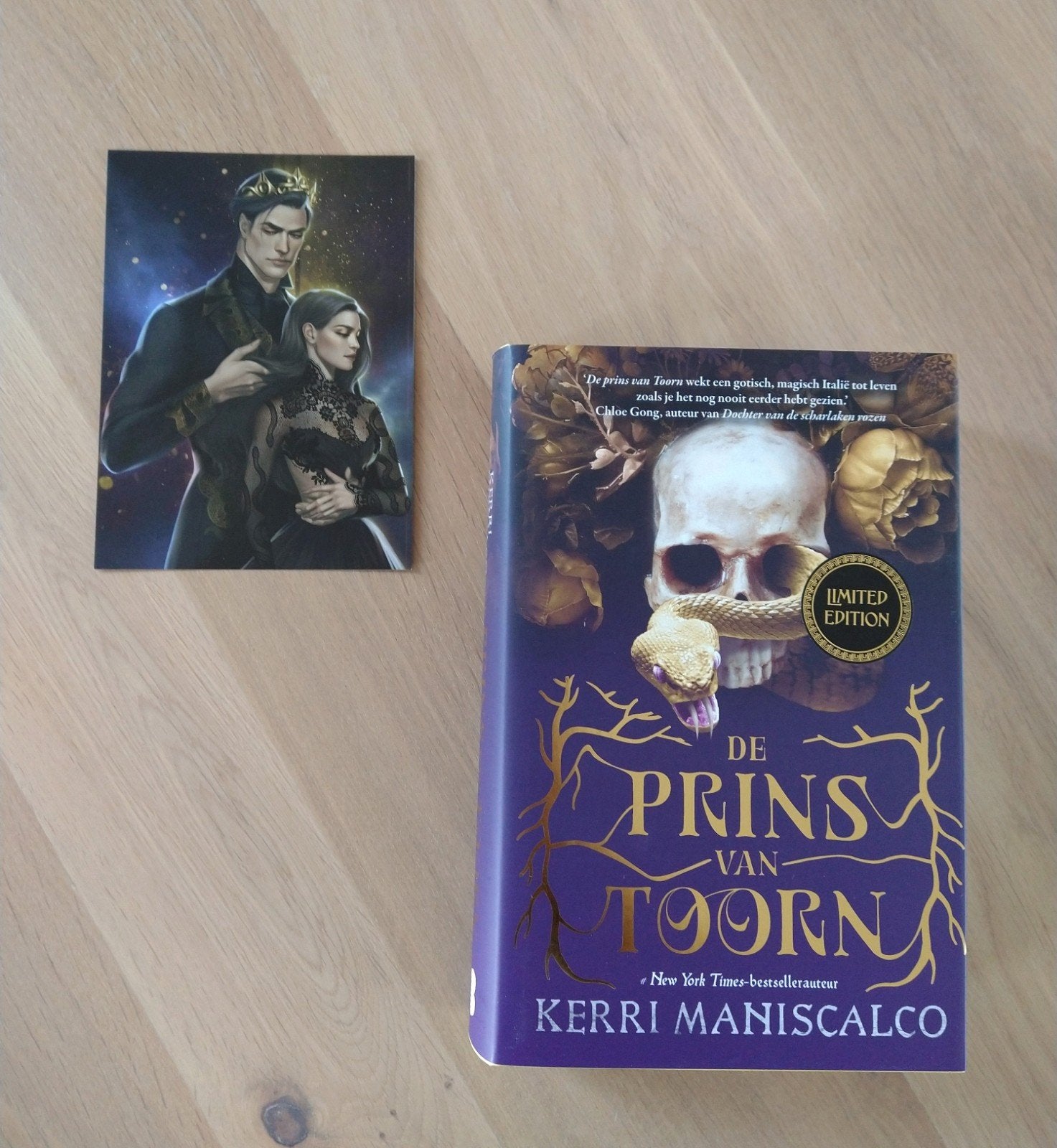 Kerri Maniscalco - De prins van Toorn (Special Edition), Boeken, Fantasy, Zo goed als nieuw, Ophalen of Verzenden