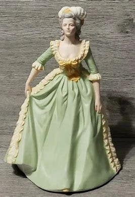 Prachtig beeldje Franklin Porcelain.Marie Antoinette., Ophalen of Verzenden, Zo goed als nieuw, Mens