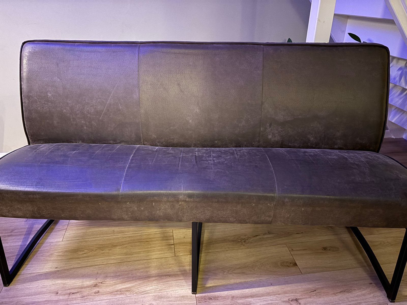 Eetkamerbank en stoelen, Huis en Inrichting, Ophalen, Gebruikt, Overige kleuren, Drie