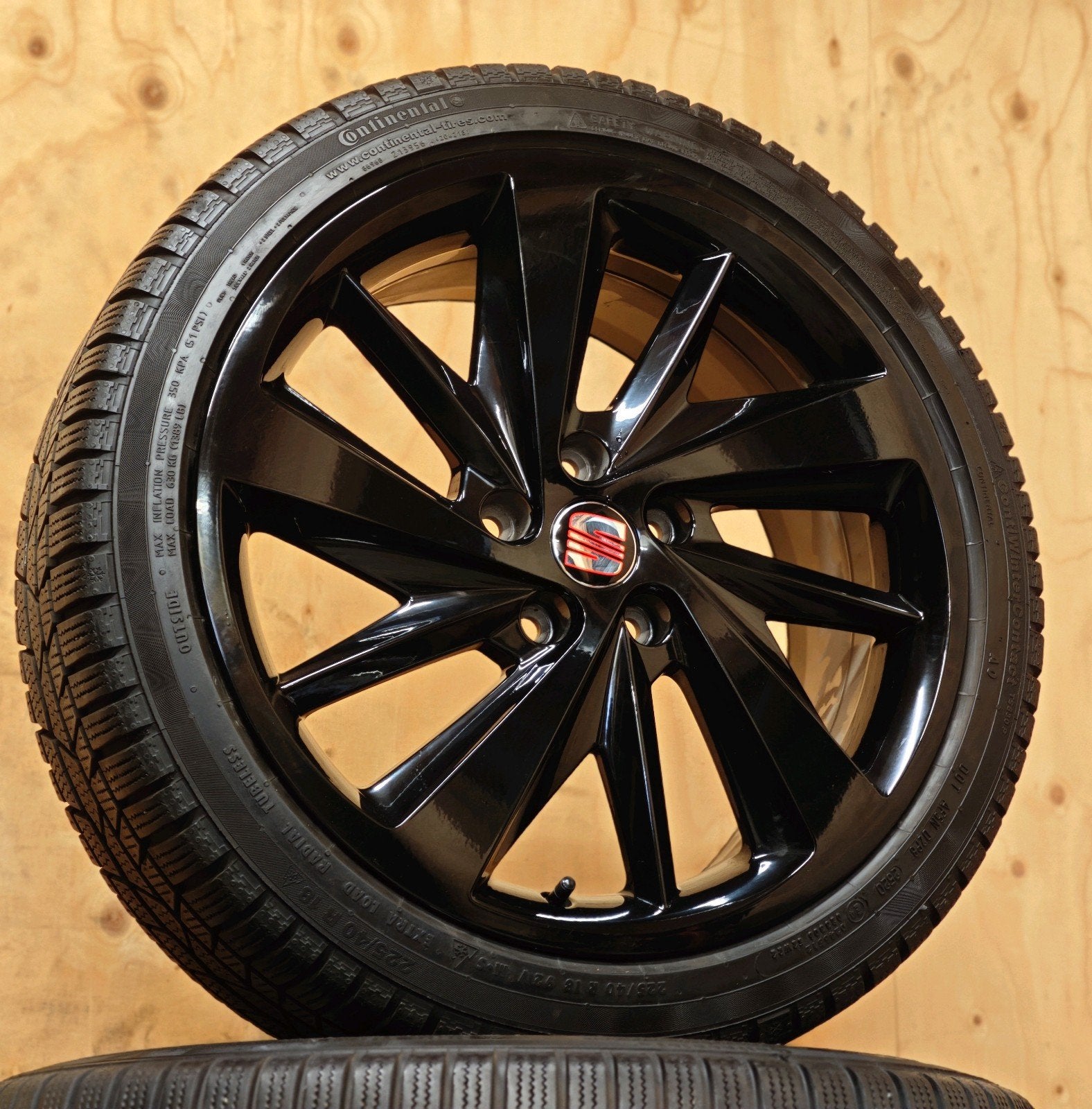 Org. 18" WINTER Seat Leon FR cupra Leon velgen, SEAT, 18 inch, SEAT, Gebruikt