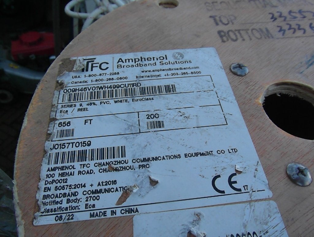 coax kabel 50 meter, Ophalen, Nieuw, 10 meter of meer, Coaxiale kabel