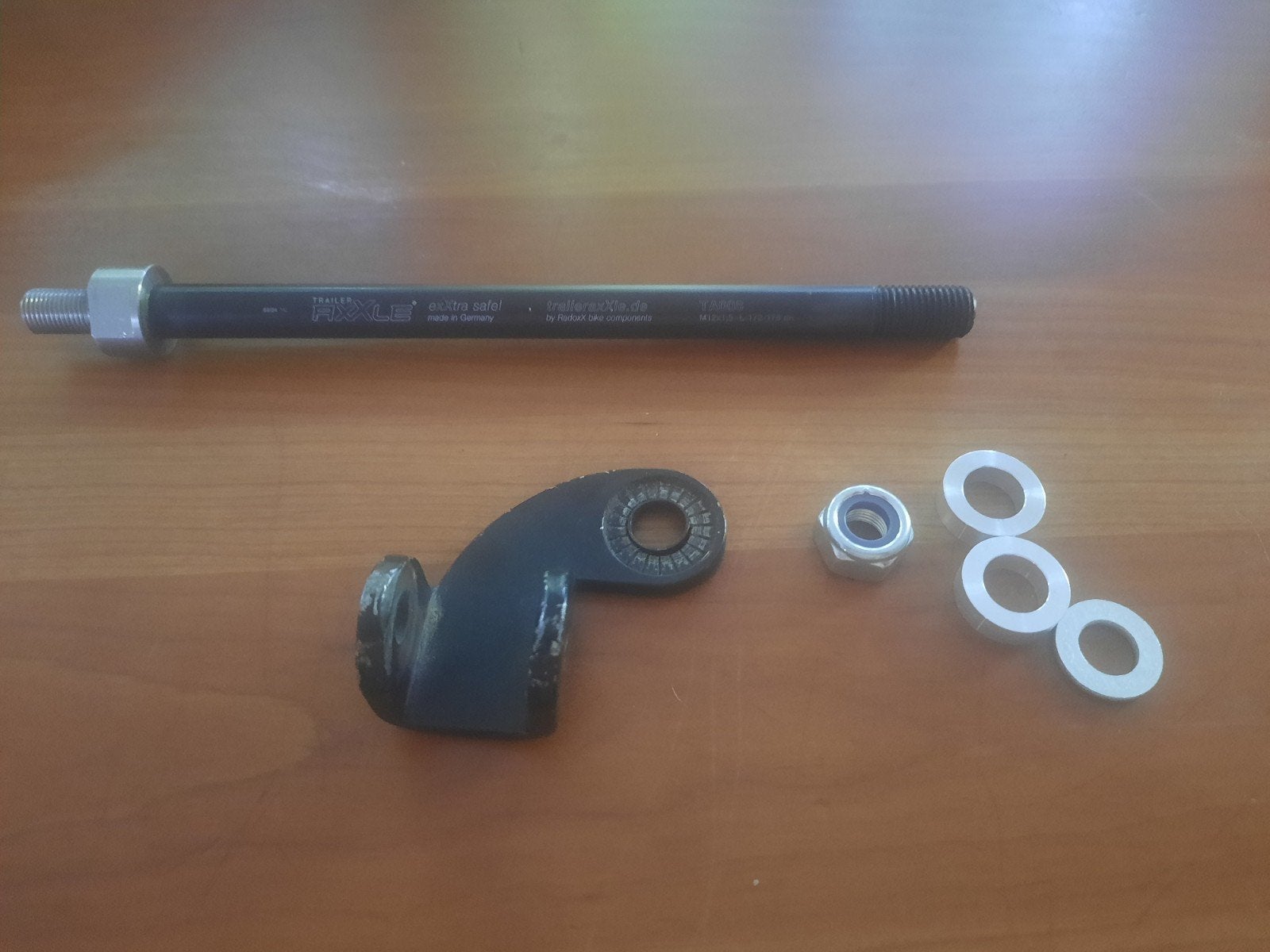 Burley steekas voor fietskar trailer axxle M12 1.50, Ophalen of Verzenden, Nieuw