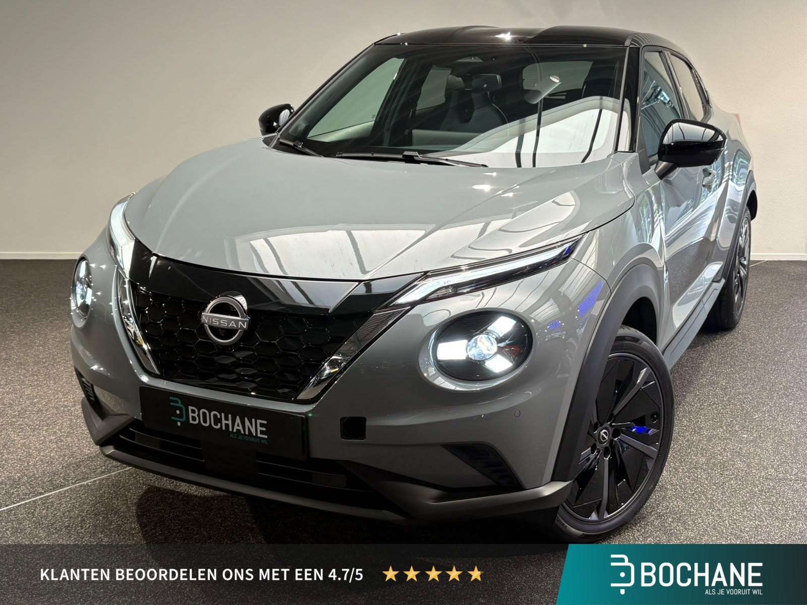 Nissan Juke DIG-T 143 AMT Hybrid PULSE | 7000,- KORTING! | S, Met garantie (alle), Bedrijf, Nieuw, Hybride Elektrisch/Benzine