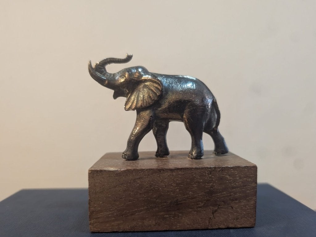 WNF Verzilverde dieren - Olifant, Verzenden, Zo goed als nieuw, Dier