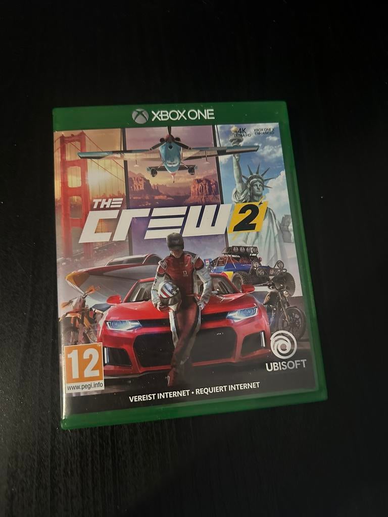 Xbox one game the crew2, 1 speler, Racen en Vliegen, Ophalen of Verzenden, Zo goed als nieuw