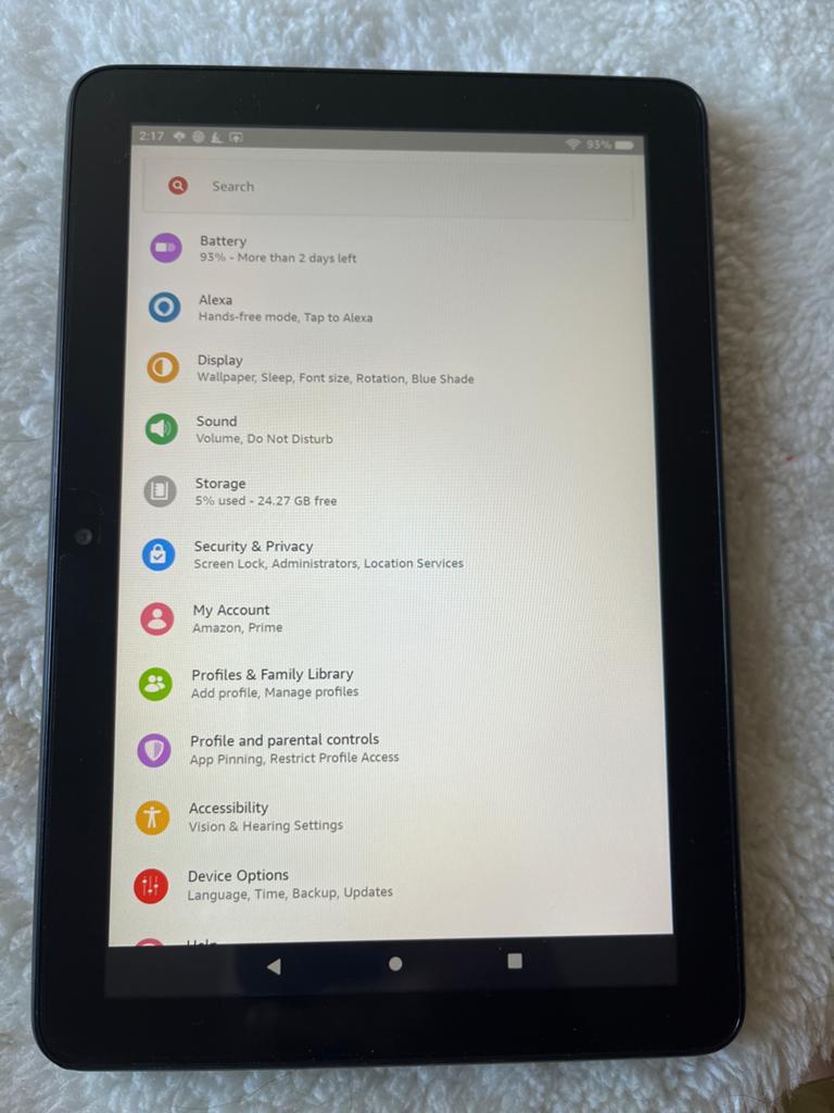 Amazon Fire HD 8 Tablet - Perfect voor entertainment (162c), Computers en Software, Windows Tablets, Zo goed als nieuw, Wi-Fi