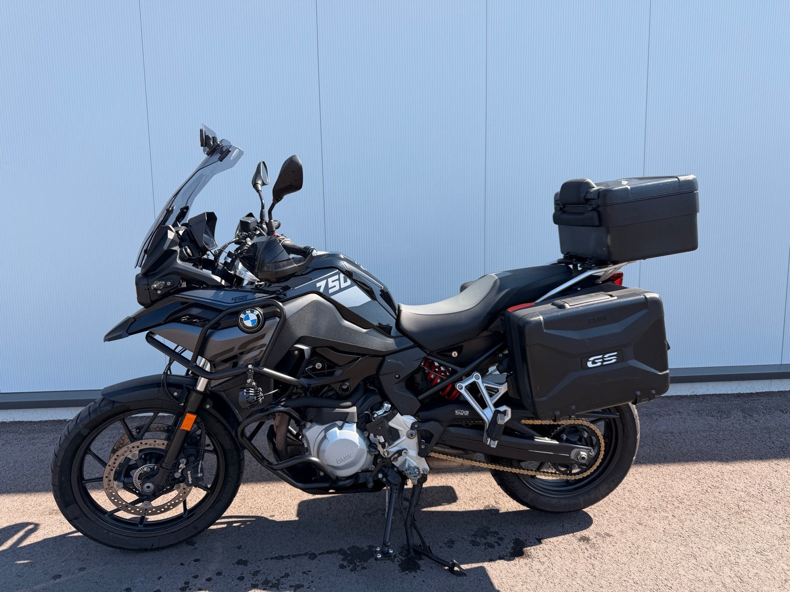 BMW F 750 GS Triple Black - Dealer onderhouden, vele extra's, Motoren, Occasion, Particulier, Enduro, Handgeschakeld