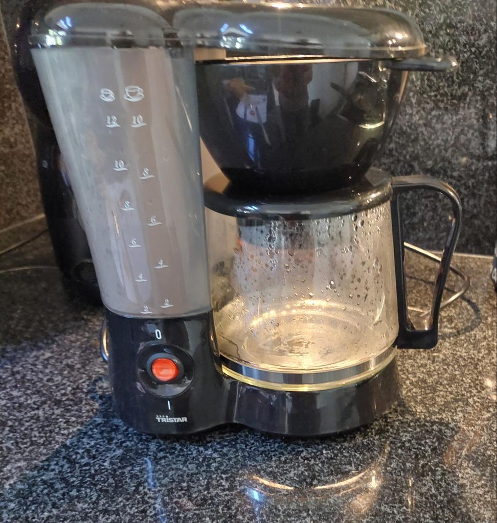 Tristar Koffiezetapparaat ideaal voor camping, Gebruikt, 10 kopjes of meer, Koffiemachine, Gemalen koffie