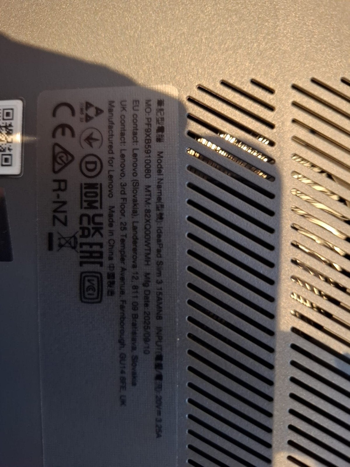 Lenovo IdeaPad Slim 3 15AMN8 (2025), Ophalen, Met videokaart, 15 inch, 8 GB